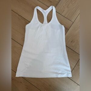 lululemon athletica White Racerback Performance Tank